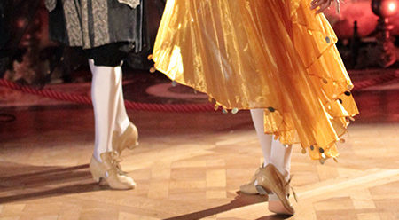 danse baroque pieds
